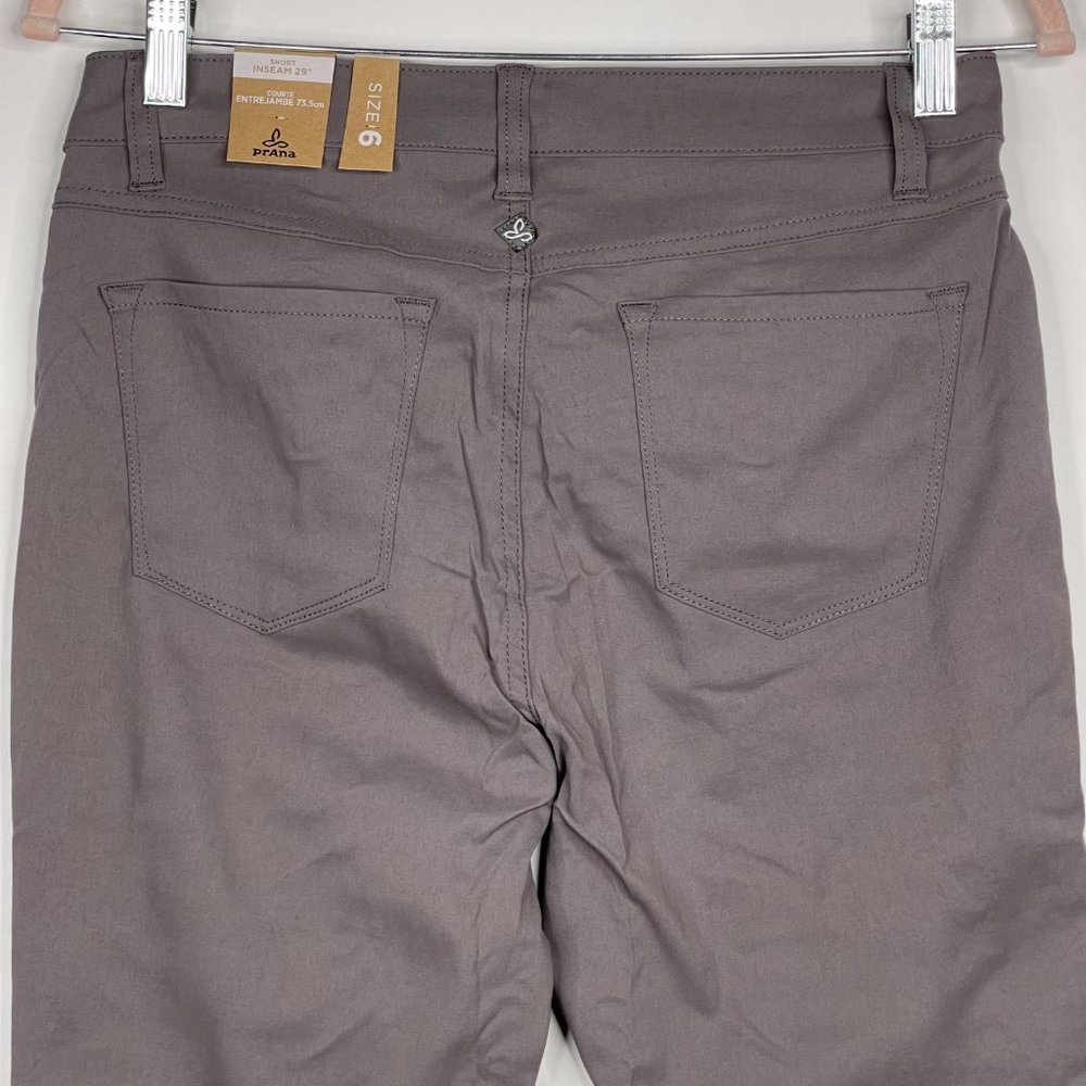 NWT prAna Briann Pant - Short Inseam 6 Moonrock Quick-Dry UPF 50+ - Picture 10 of 16